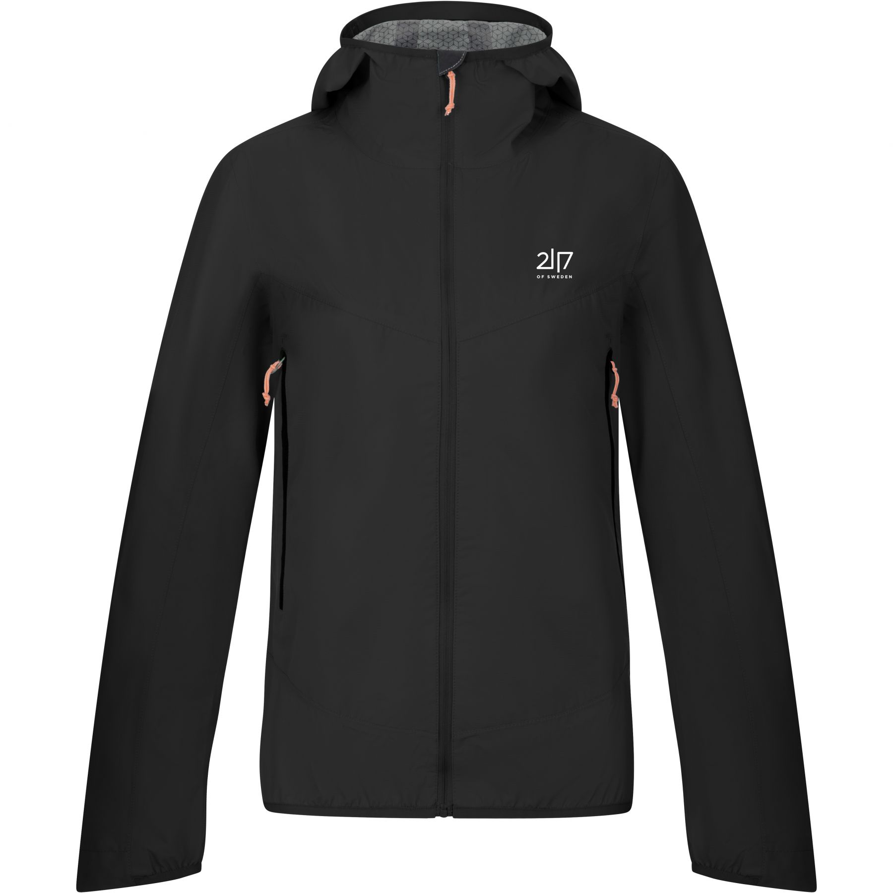 2117 of Sweden Jacks 2.5l, regnjakke, dame, sort