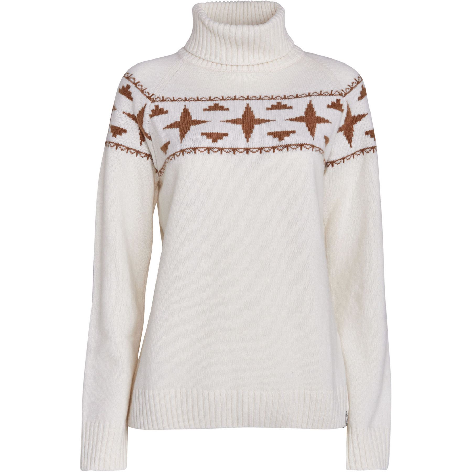 8848 Altitude Sage Wool Rollneck, dame, hvid