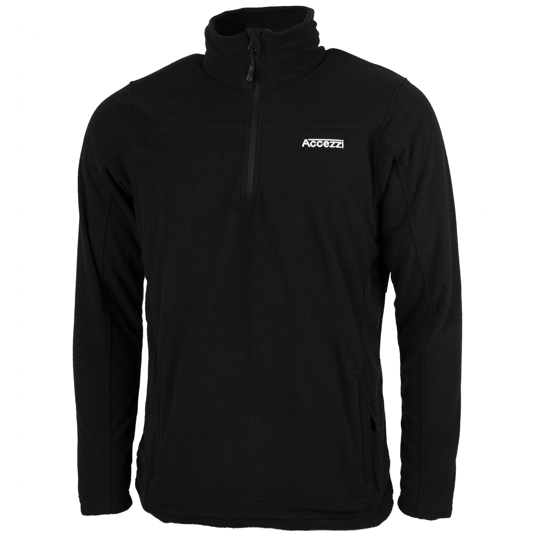 Accezzi fleecetrøje, herre, sort, 2-pak