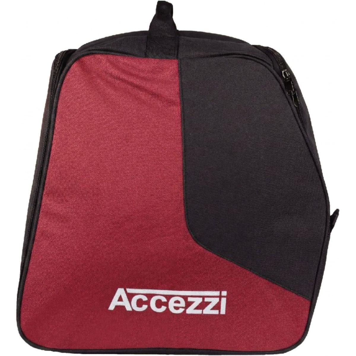 Accezzi Støvle- og hjelmtaske, sort/rød