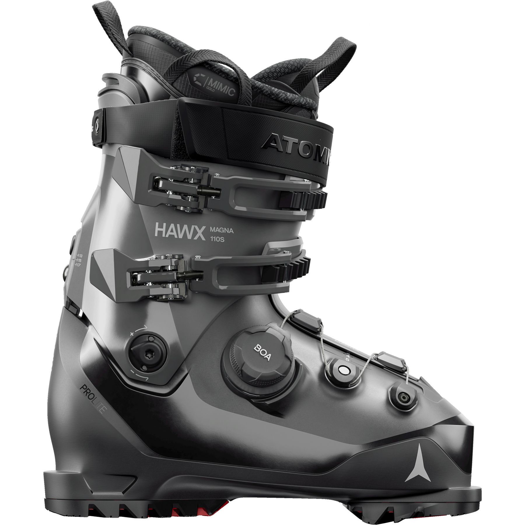 Atomic Hawx magna 110 S BOA, skistøvler, herre, sort/grå