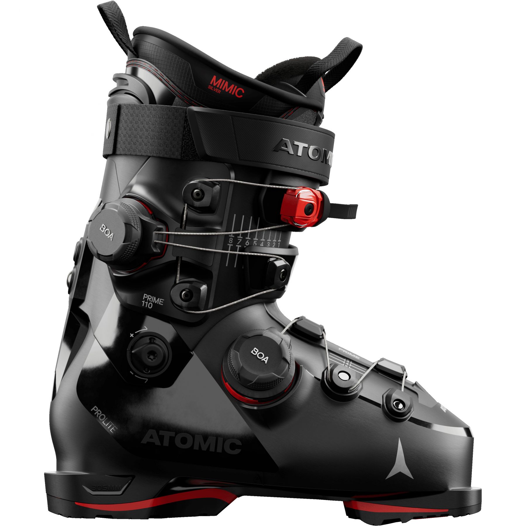Atomic Hawx prime 110 DUAL BOA, skistøvler, herre, sort