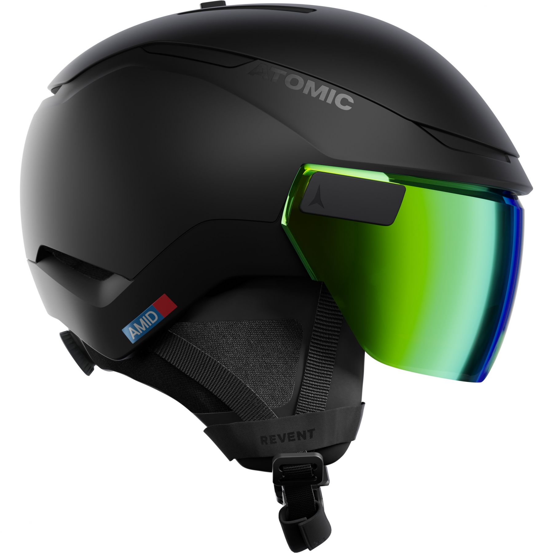 Atomic Revent GT Amid Visor HD, skihjelm med visir, sort