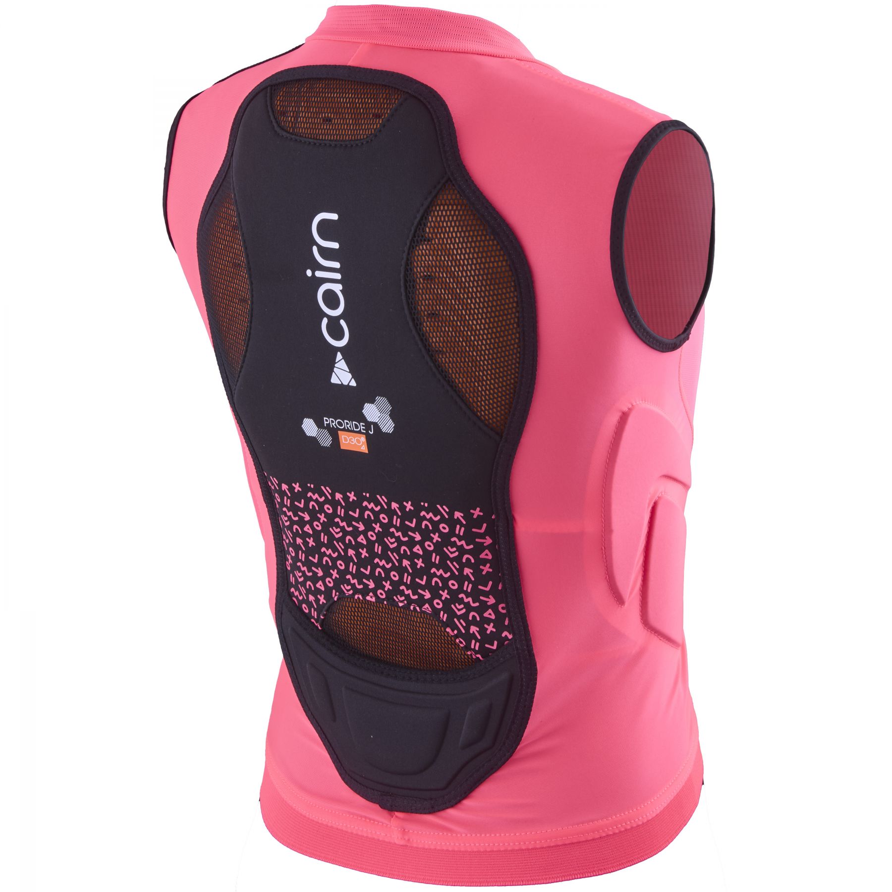 Cairn Proride D3O ®, rygskjold, junior, pink