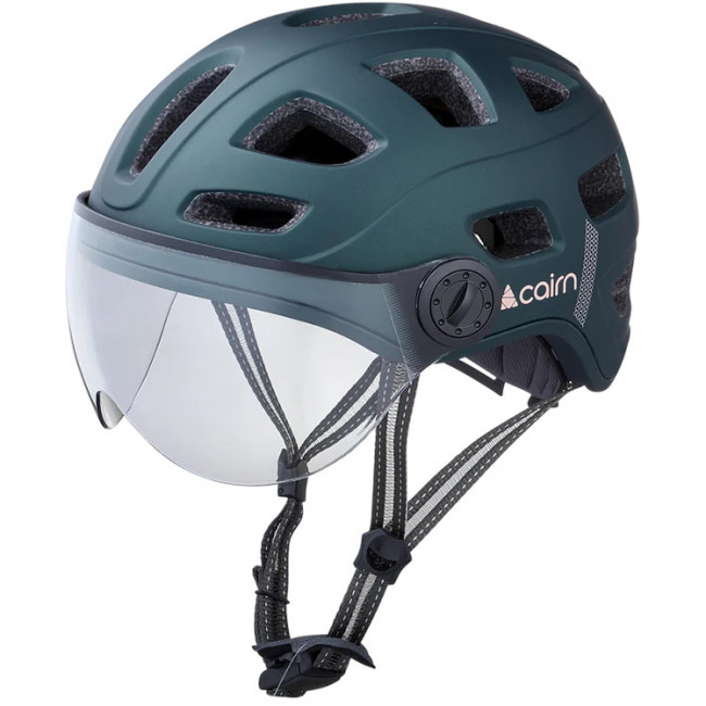Cairn Quartz Visor, cykelhjelm, grøn
