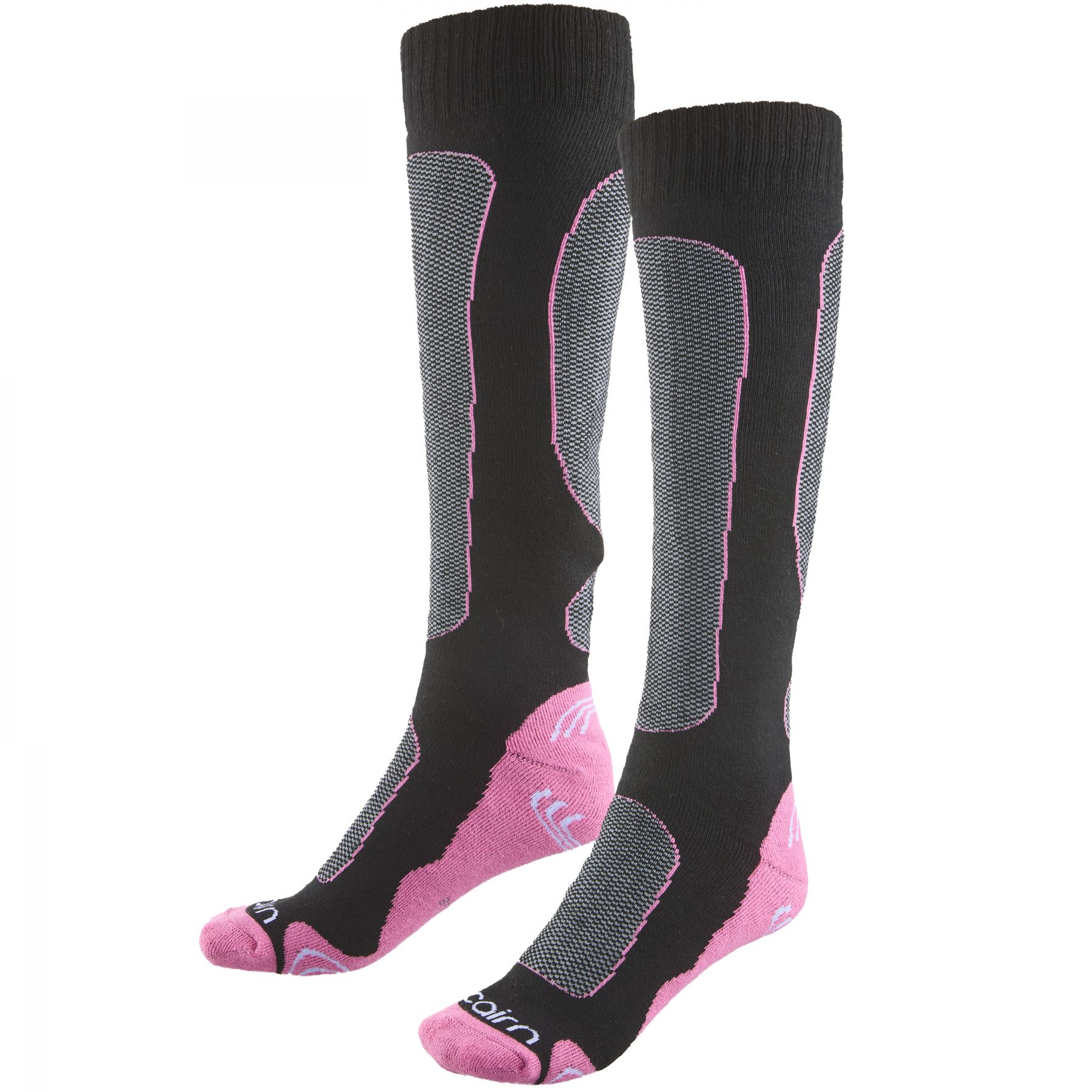 Cairn Spirit, skistrømper, sort/pink