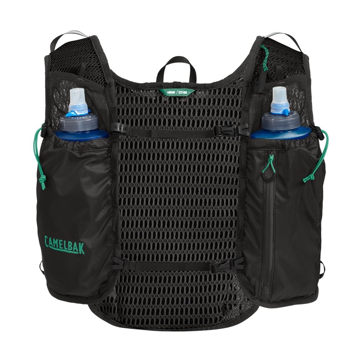 Camelbak Trail Run Vest 1L - Sort, letvægts løbevest til trailrunning og udendørs eventyr