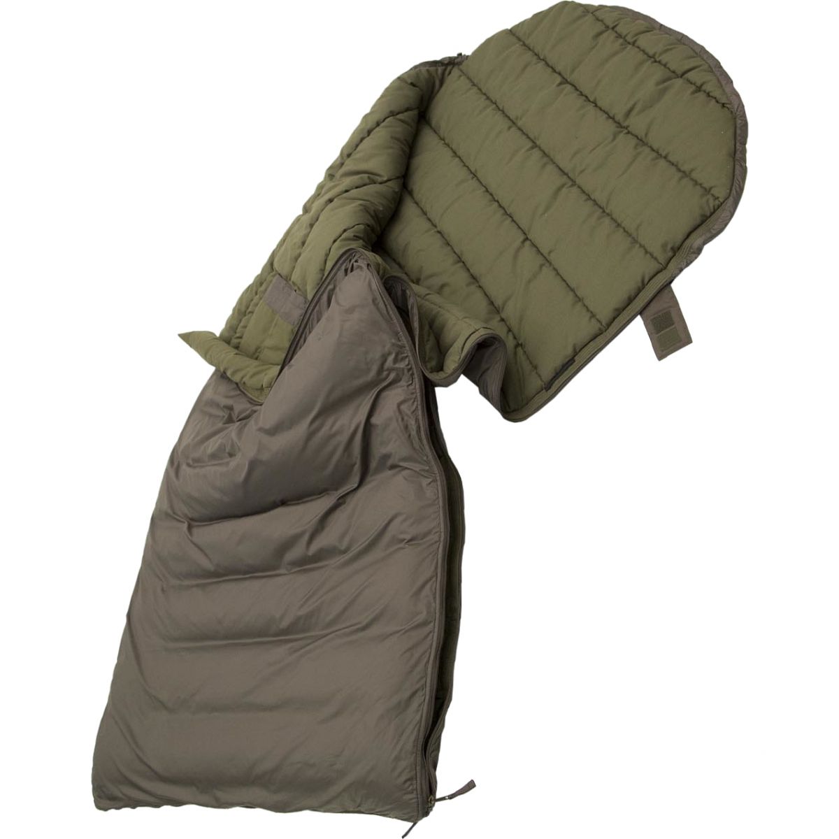 Carinthia - G 2000Q sovepose - large/højre lynlås (Olive)