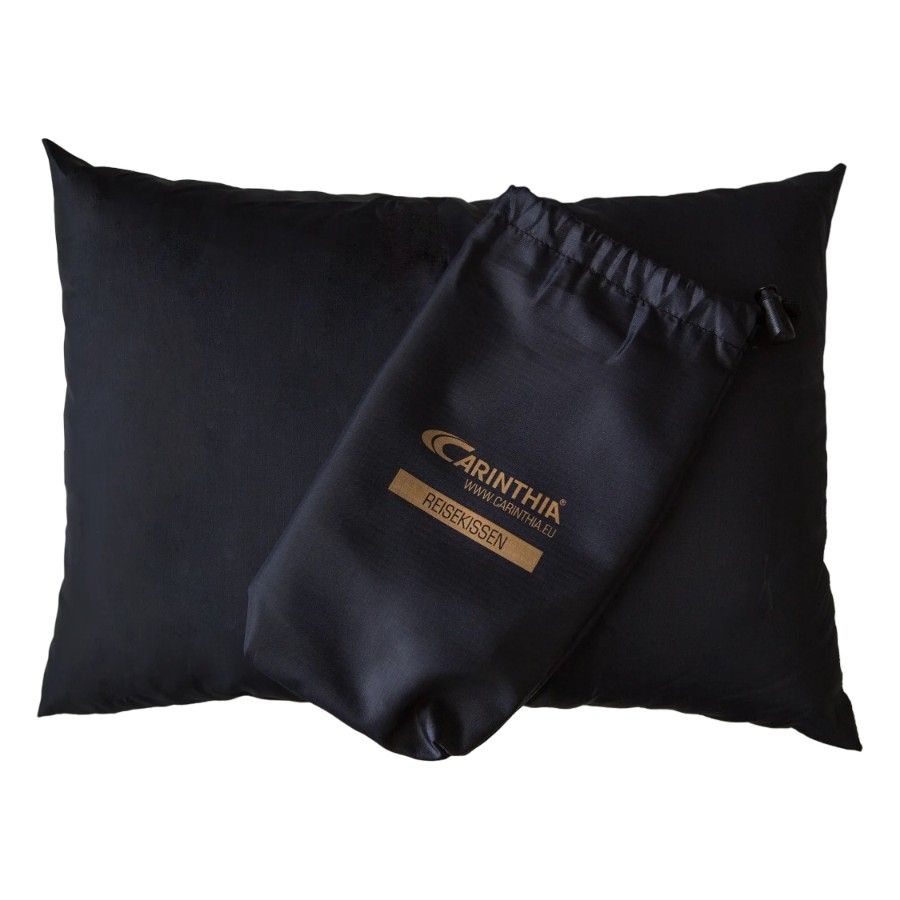 Carinthia Travel Pillow, rejsepude, sort