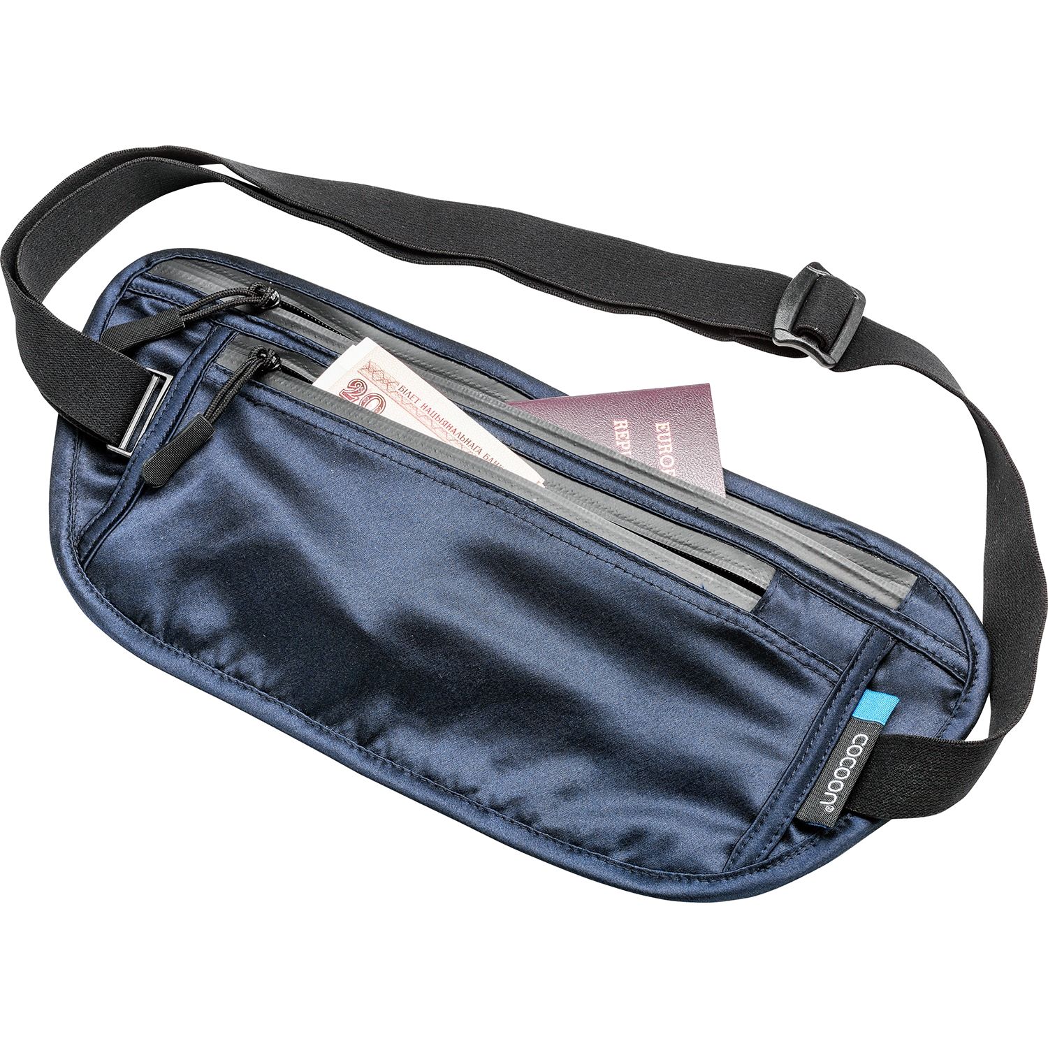 Cocoon Secret Waist Wallet / Silk,30x14 Cm,nigh - Bæltetaske