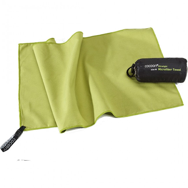Cocoon Towel Ultralight,90x50cm, Microfiber Håndklæde, wasabi