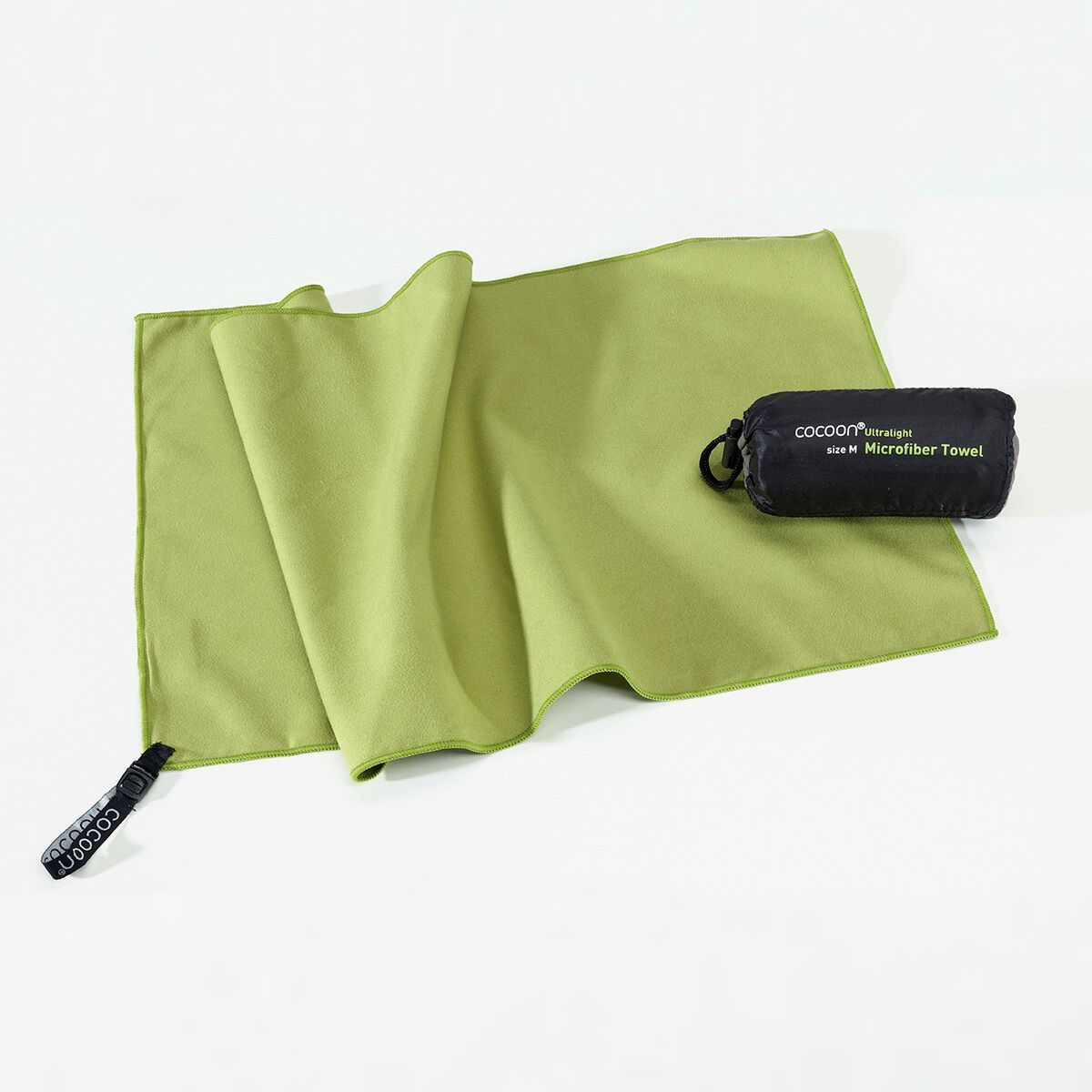 Cocoon Towel Ultralight,60x30cm, Microfiber Håndklæde, wasabi