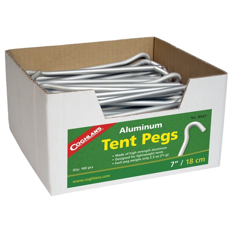 Coghlan's Coghlans aluminum Teltpløk - 7 in (18 cm)
