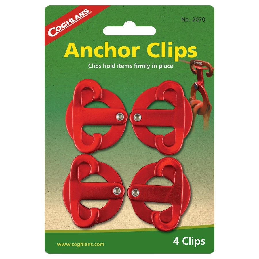 Coghlans Anchor Clips (4) - Køkkenredskaber