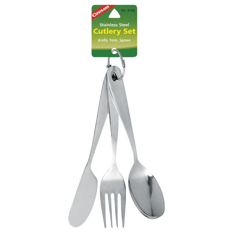 Coghlans Stainless Steel Cutlery Set, bestik
