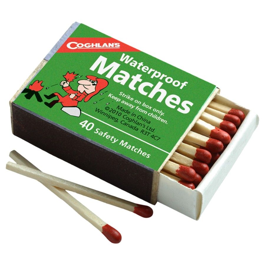 Coghlans Cg Waterproof Matches, 10 Box Pack - Tændstikker