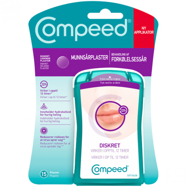 Compeed Forkølelsessår - 15 stk.