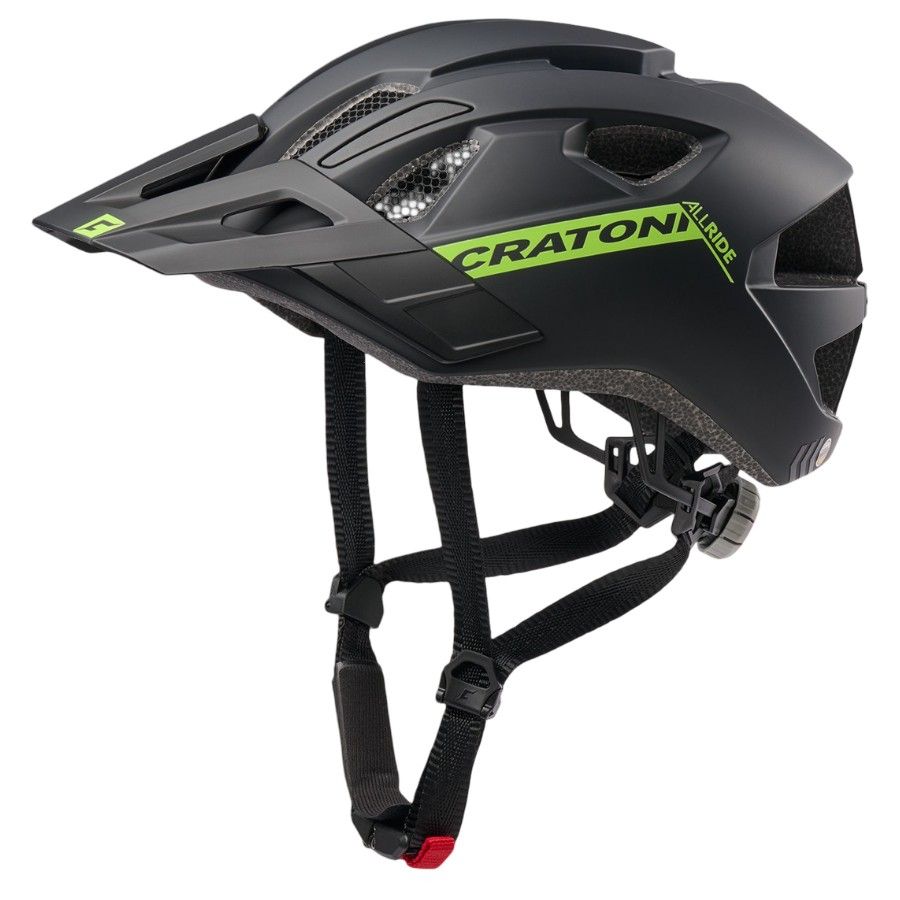 Cratoni Allride Jr. - Black matt - Str. UNI (53-59 cm) - Cykelhjelm
