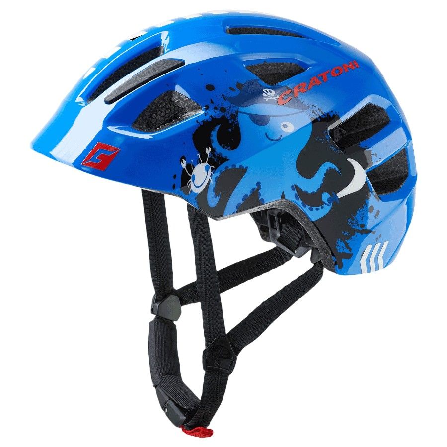 Cratoni Maxster - Pirate blue glossy - Str. XS-S (46-51 cm) - Cykelhjelm