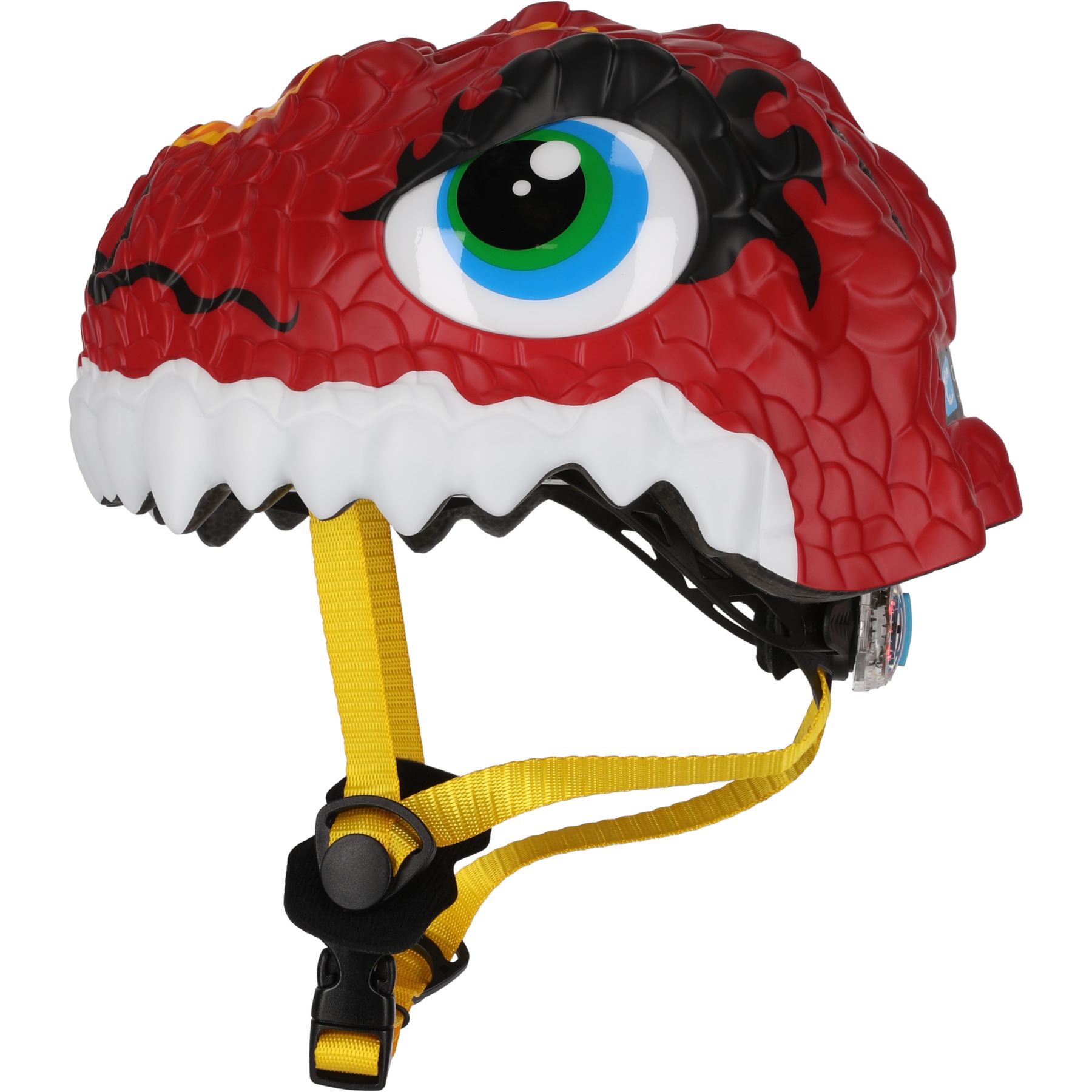 Crazy Safety Dragon, cykelhjelm, junior, sort