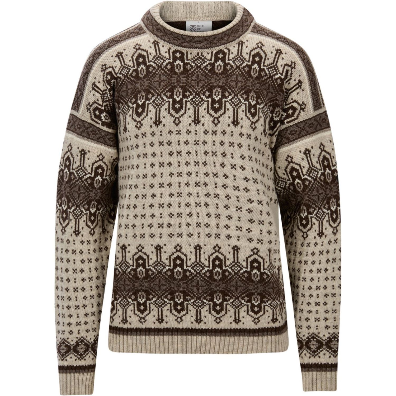 Dale of Norway Albertville Masc. Sweater, herre, birch coffee