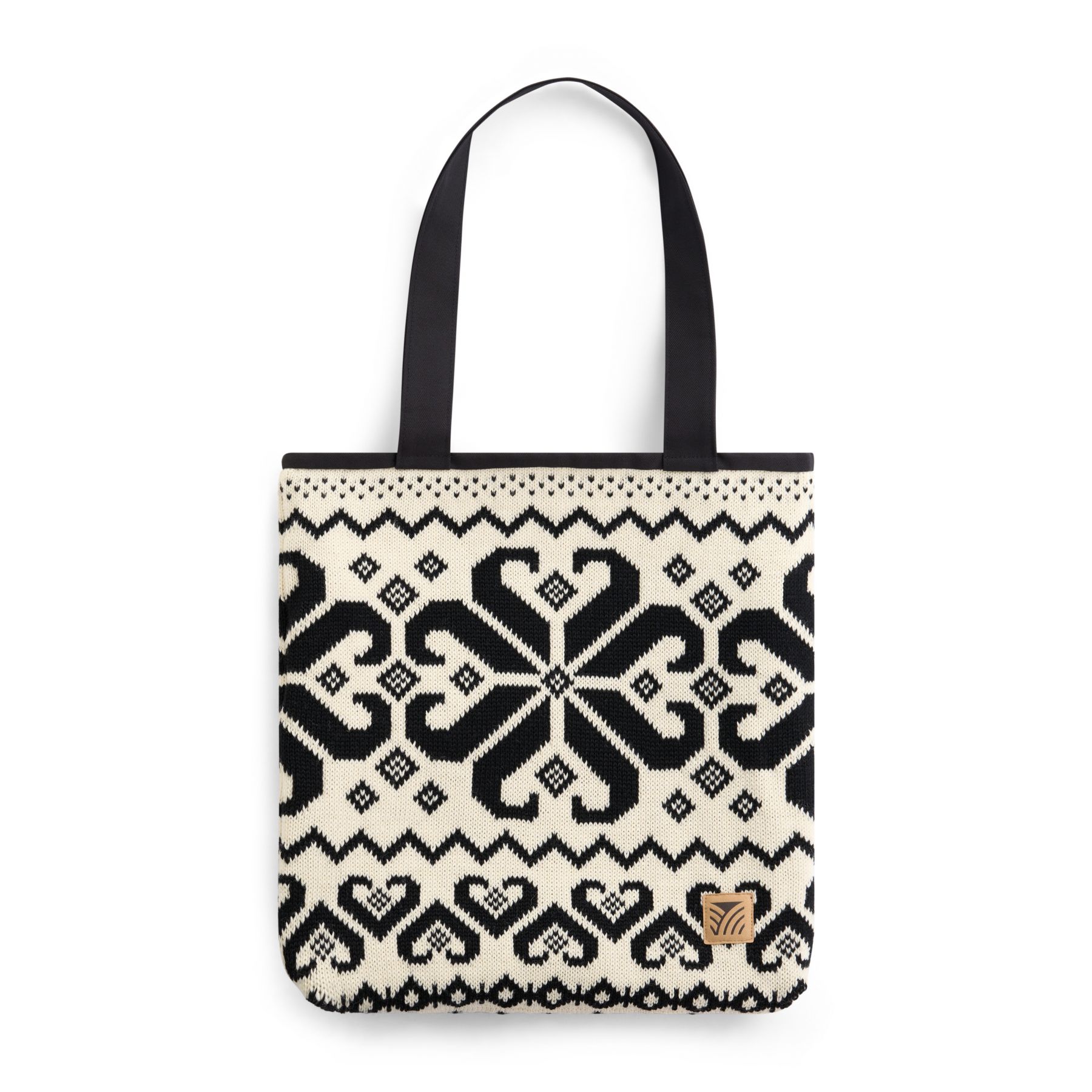 Dale of Norway Falkeberg Totebag, hvid/sort