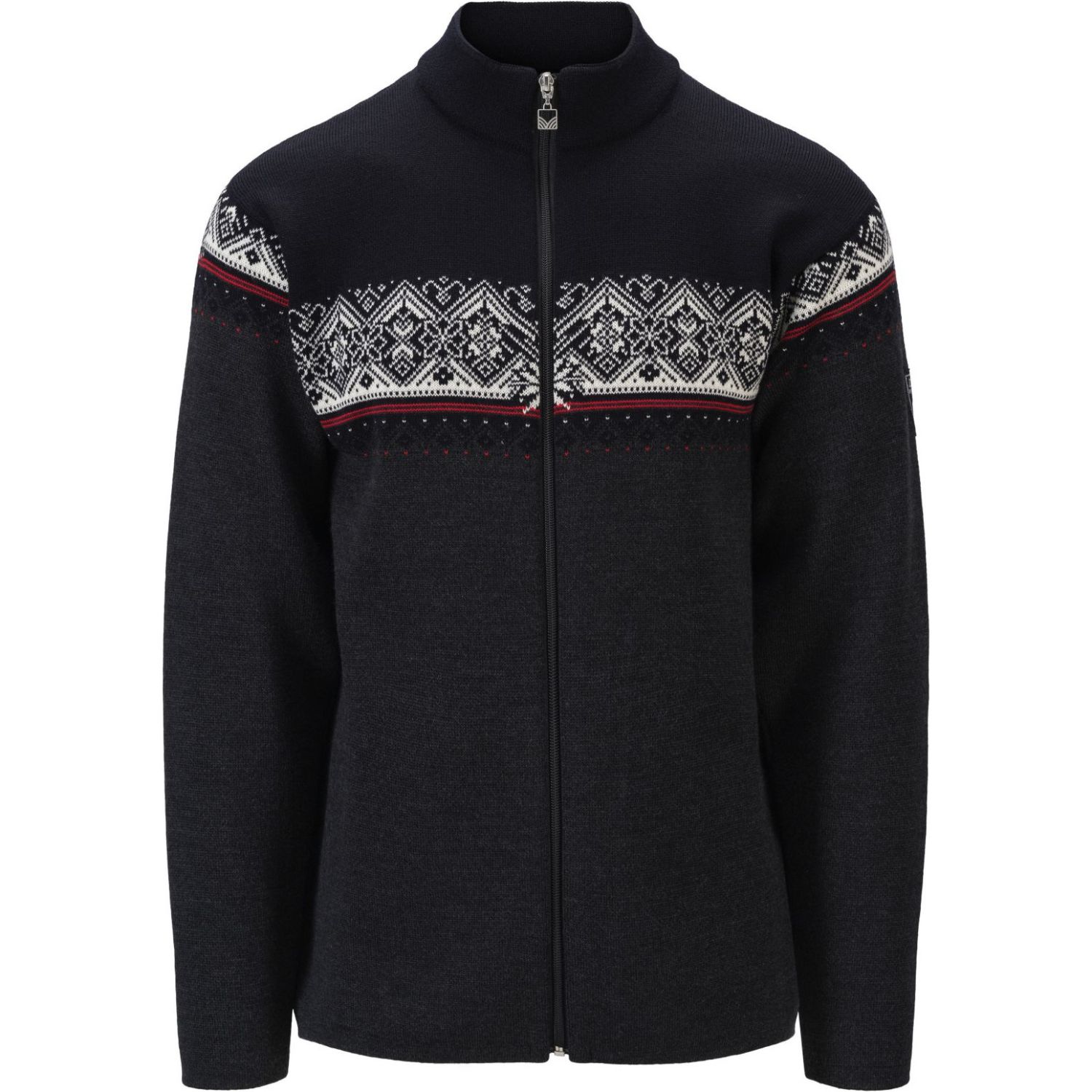 Dale of Norway Moritz Masc Jacket, fleecetrøje, herre, darkcharcoal