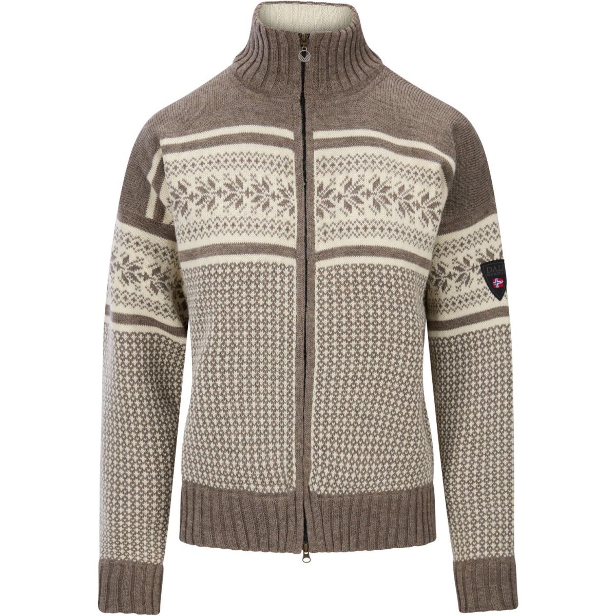 Dale of Norway Vola WP Fem. Jacket, fleecetrøje, dame, brun