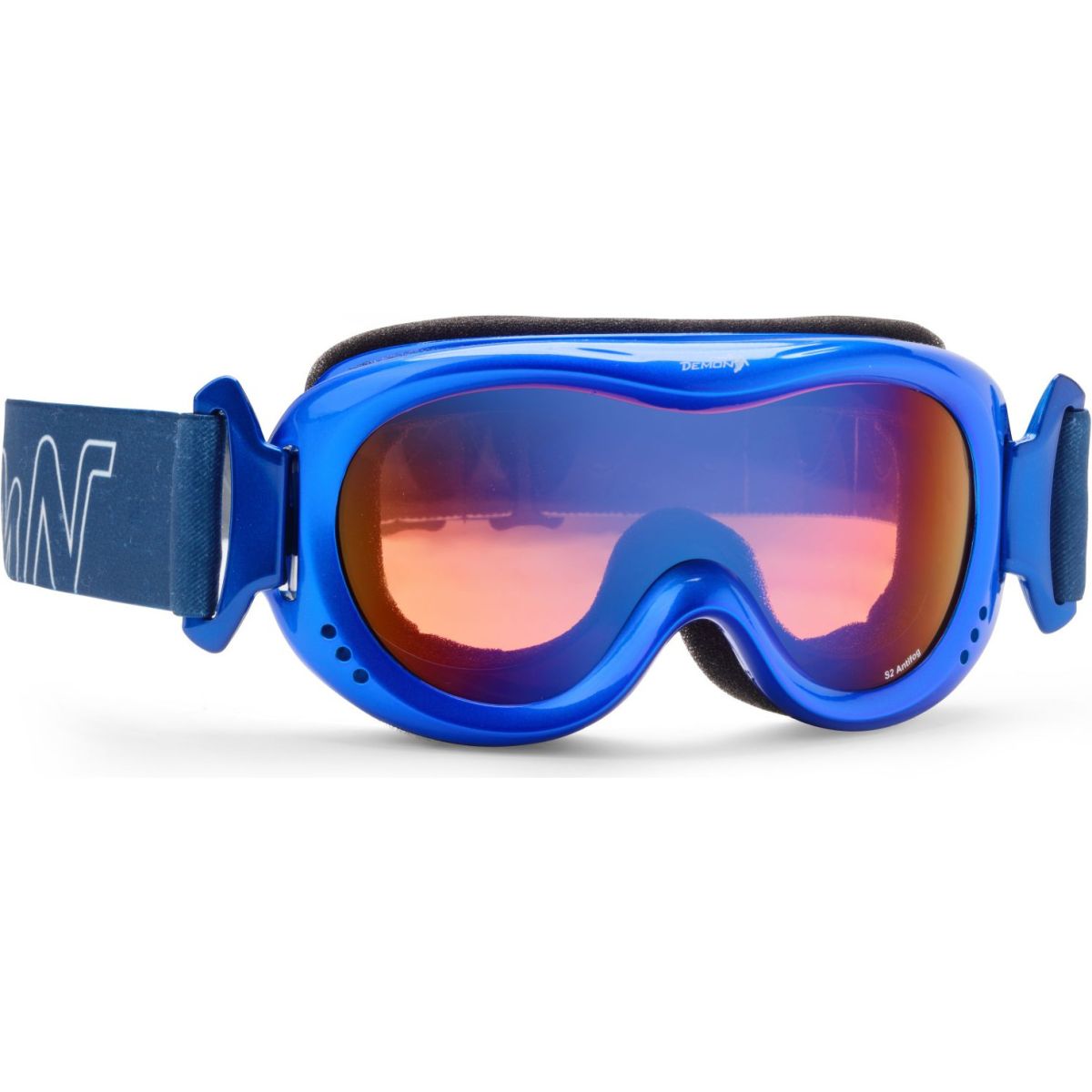 Demon Snow 6 Mirror, skibriller, junior, blå