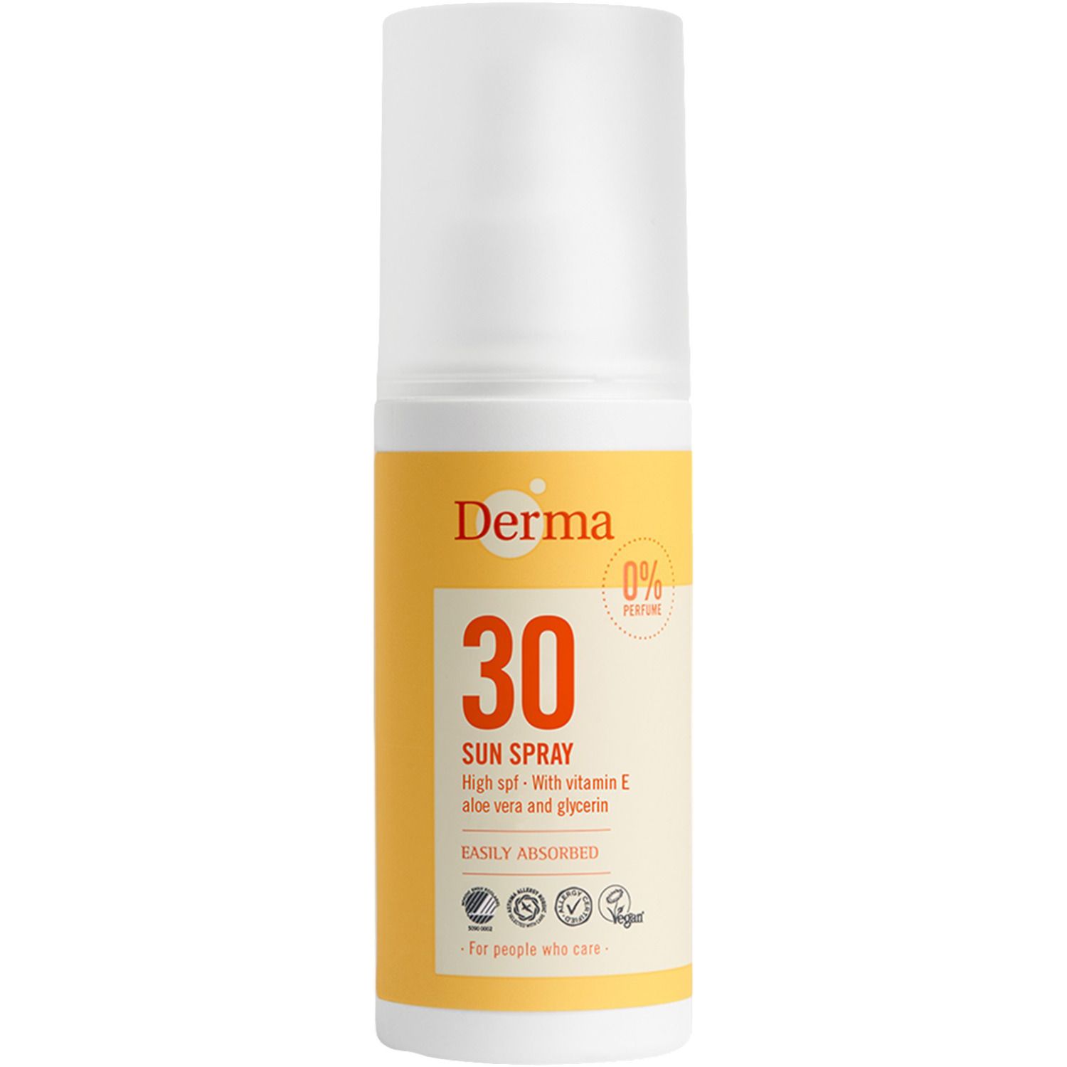 Derma Solspray SPF30 (150 ml) - Vandfast solcreme