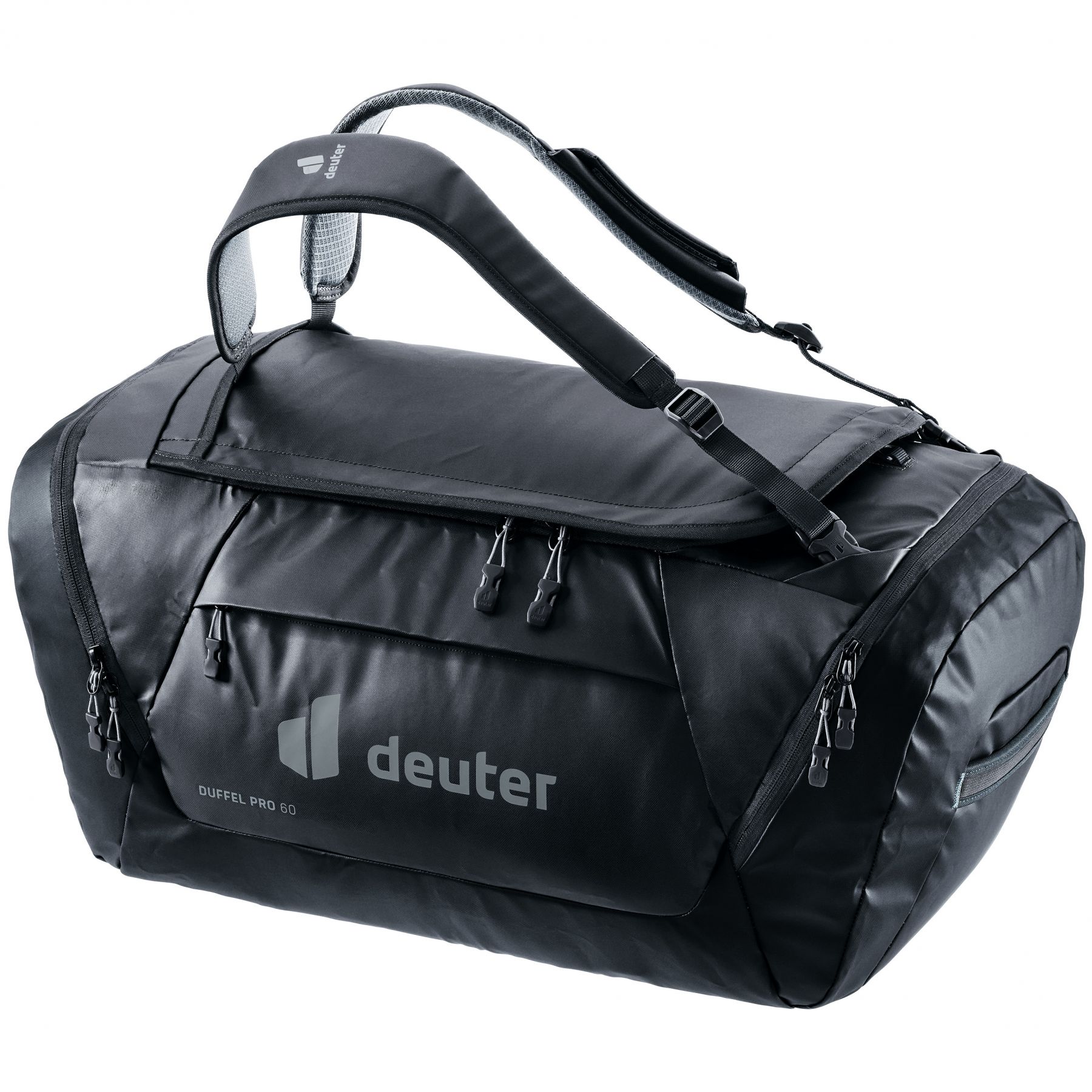 Deuter Duffel Pro 60 - sort duffeltaske til friluftsliv