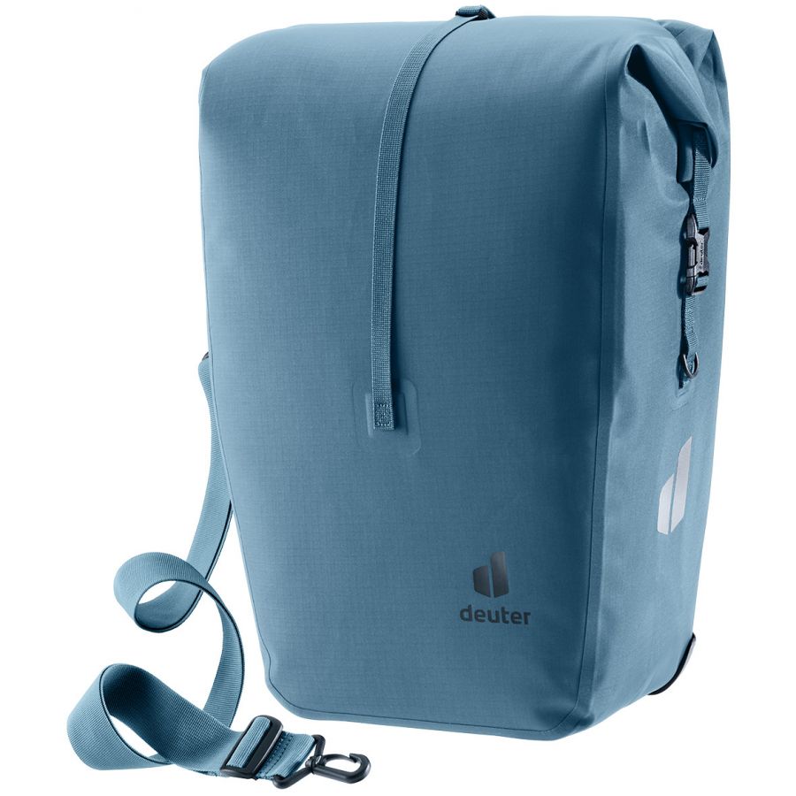 Deuter Visby 25+5, cykeltaske, blå