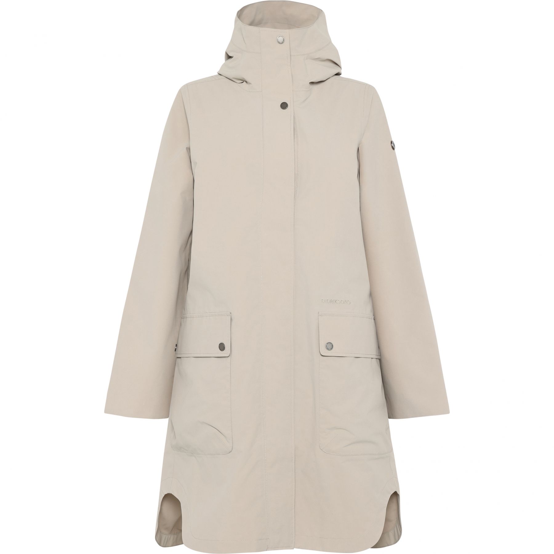 Didriksons Adria, regnfrakke, dame, clay beige