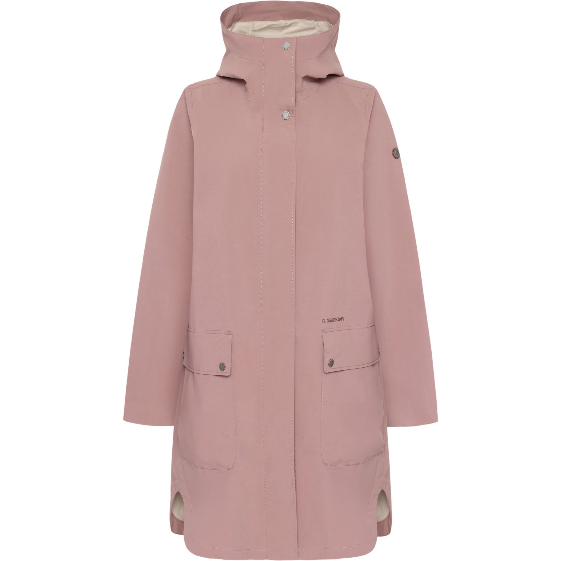 Didriksons Adria, regnfrakke, dame, faded wine