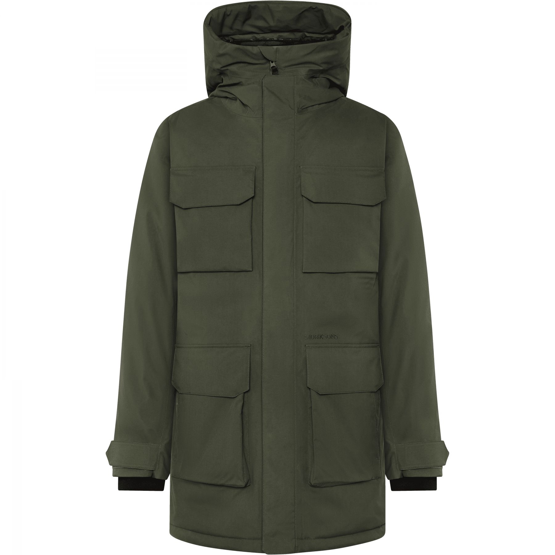 Didriksons Aiden 2, parka, herre, mørkegrøn Didriksons Aiden 2, parka, herre, mørkegrøn