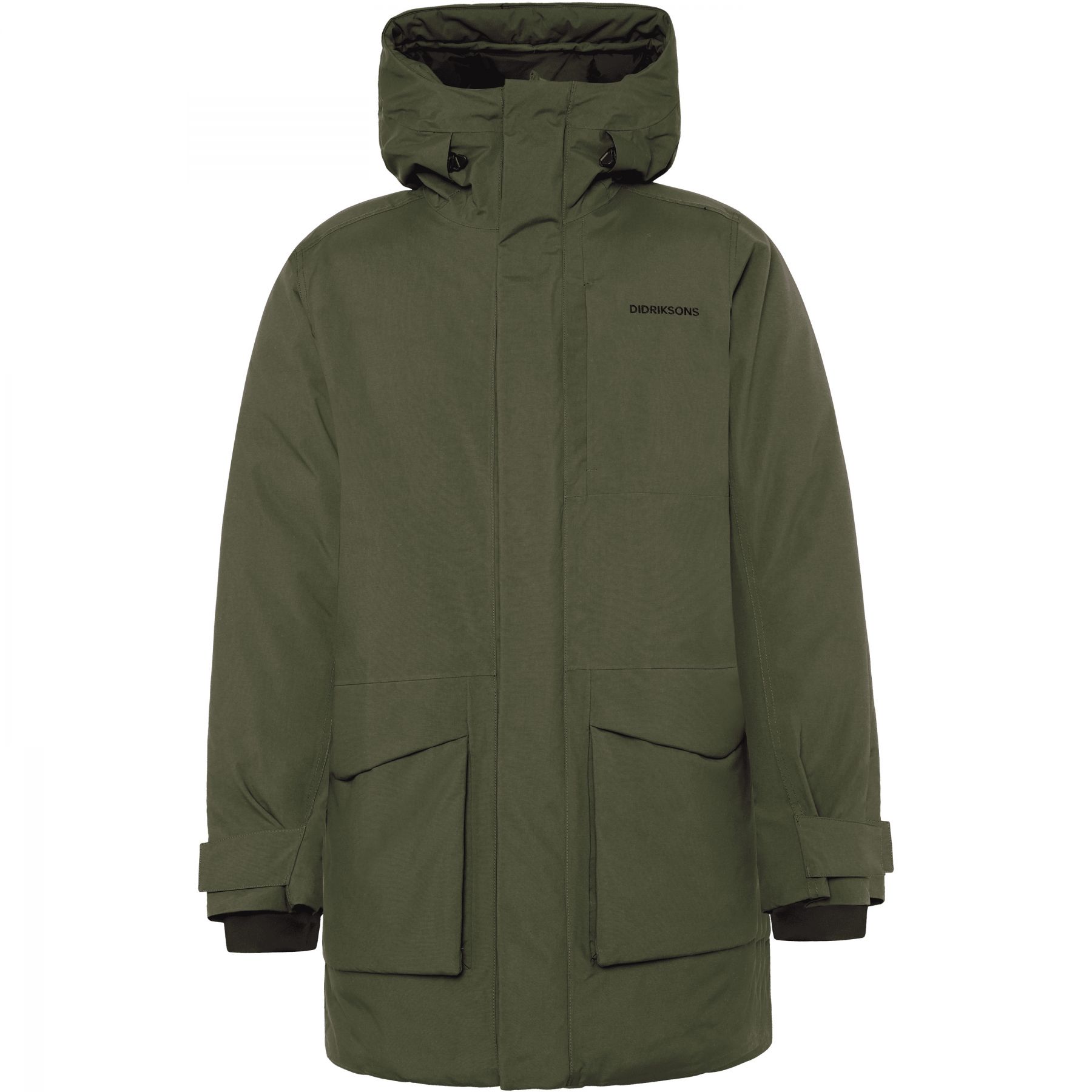 Didriksons Akilles 3, Parka, herre, mørkegrøn