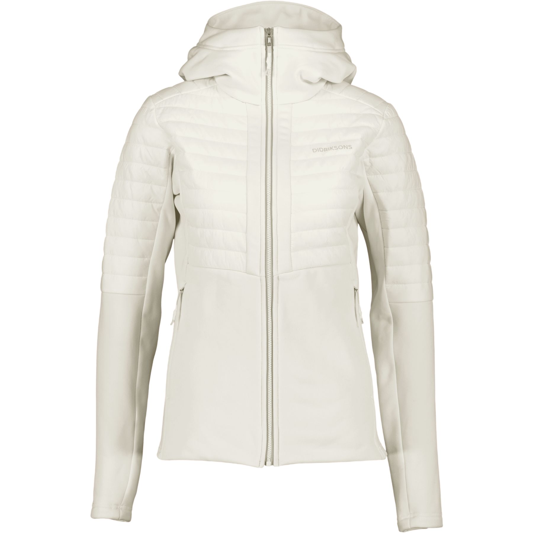 Didriksons Annema, isolerende jakke, dame, shell white