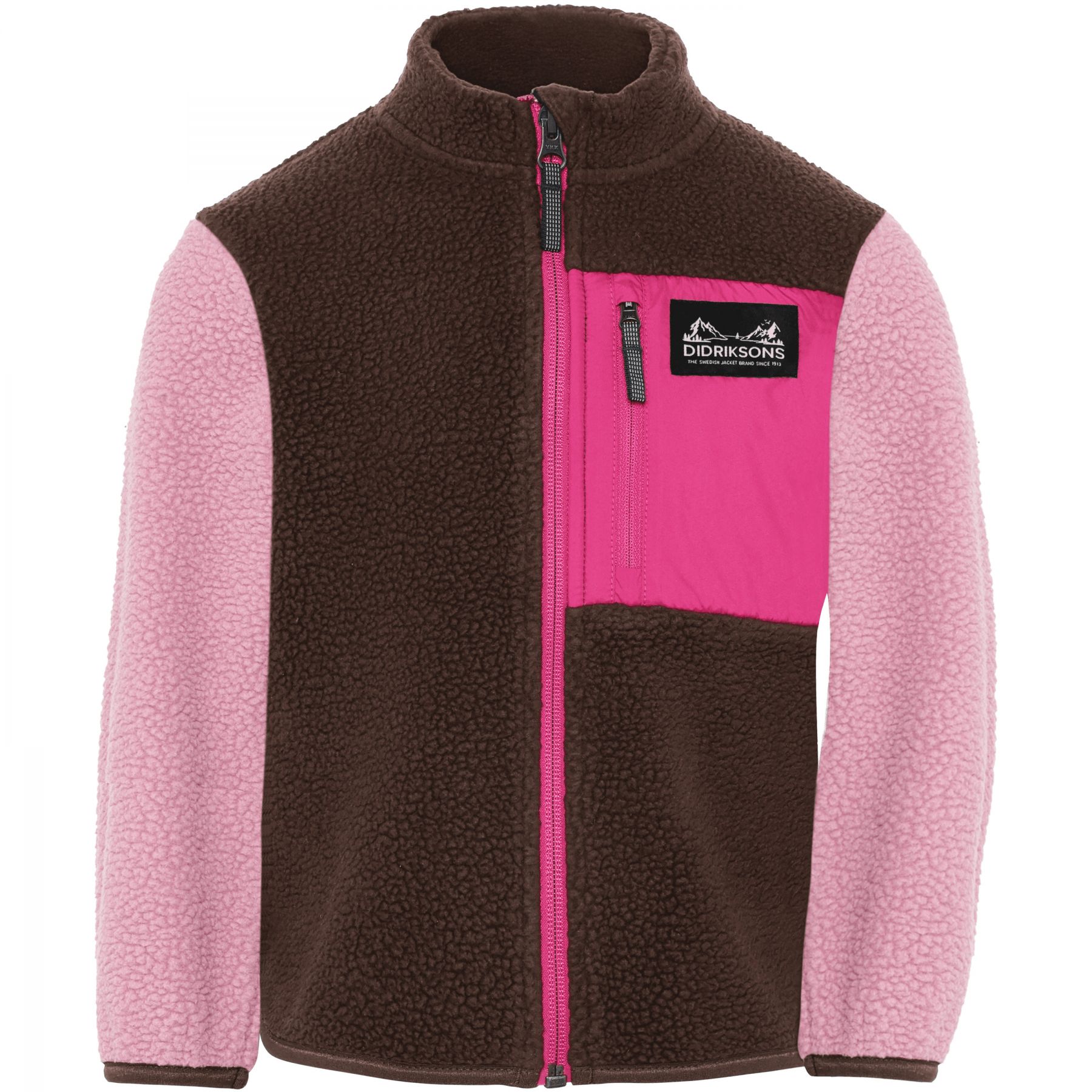 Didriksons Anten 2, fleecejakke, børn, pink