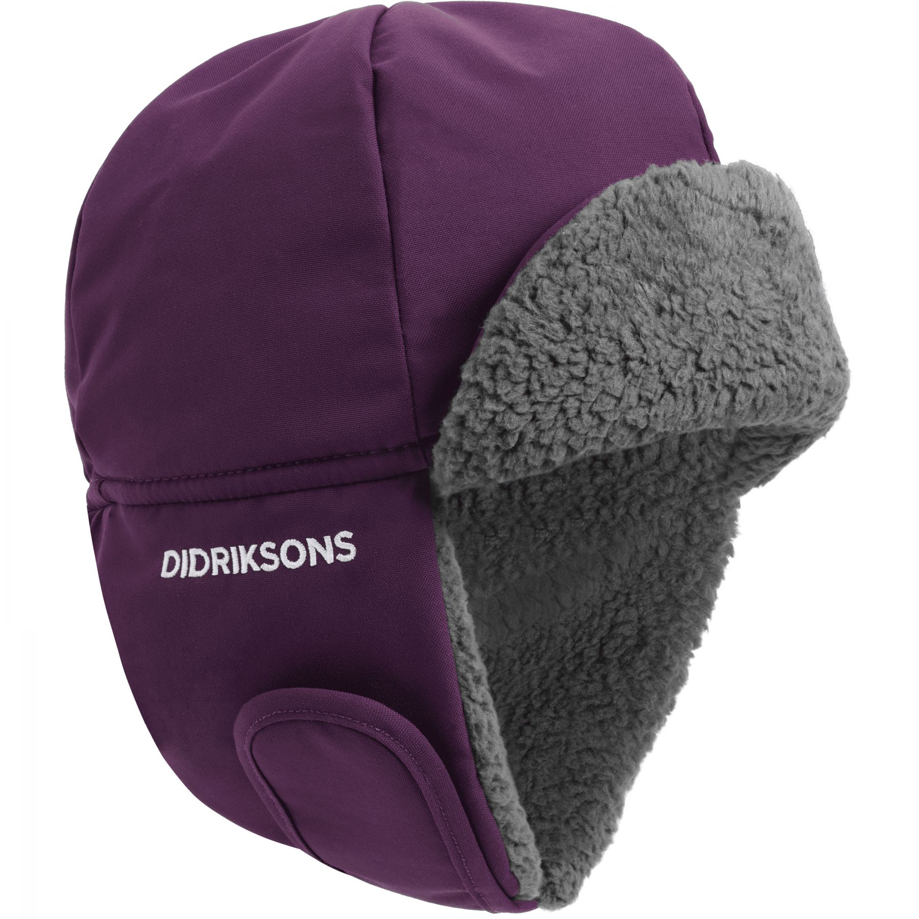 Didriksons Biggles cap 7, hue, børn, lilla