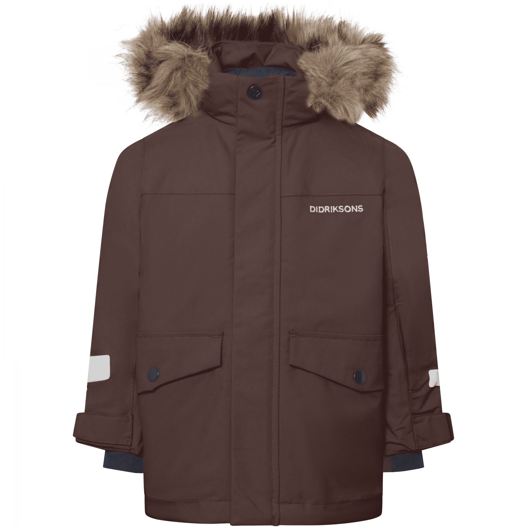 Didriksons Bjärven 5, parka, børn, brun
