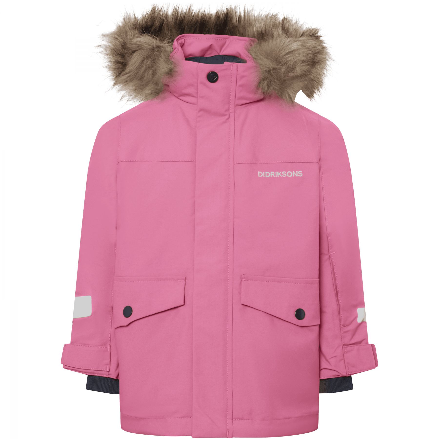 Didriksons Bjärven 5, parka, børn, lyserød
