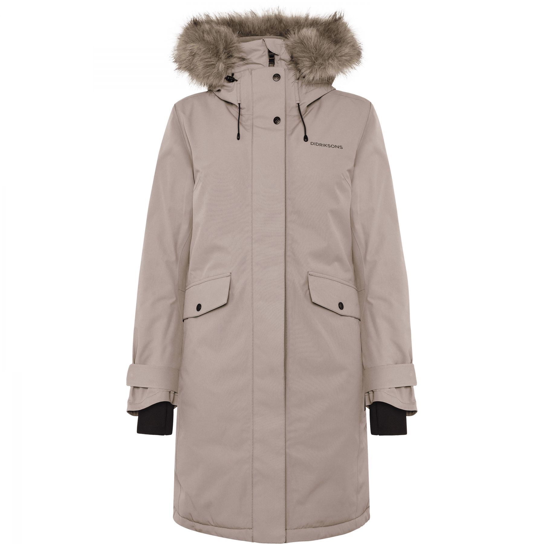 Didriksons Erika, parka, dame, ash brown