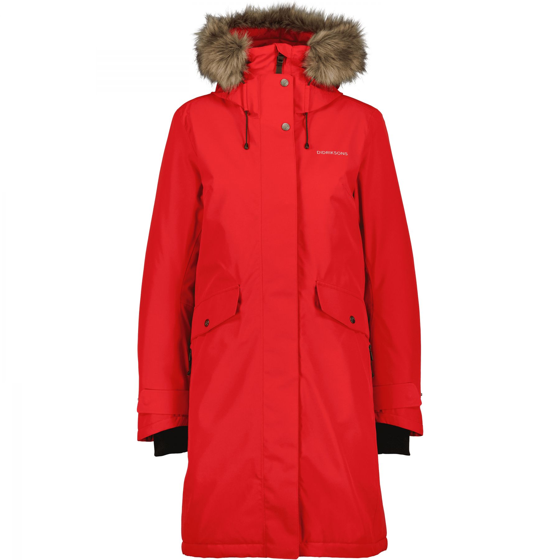 Didriksons Erika, parka, dame, pomme red