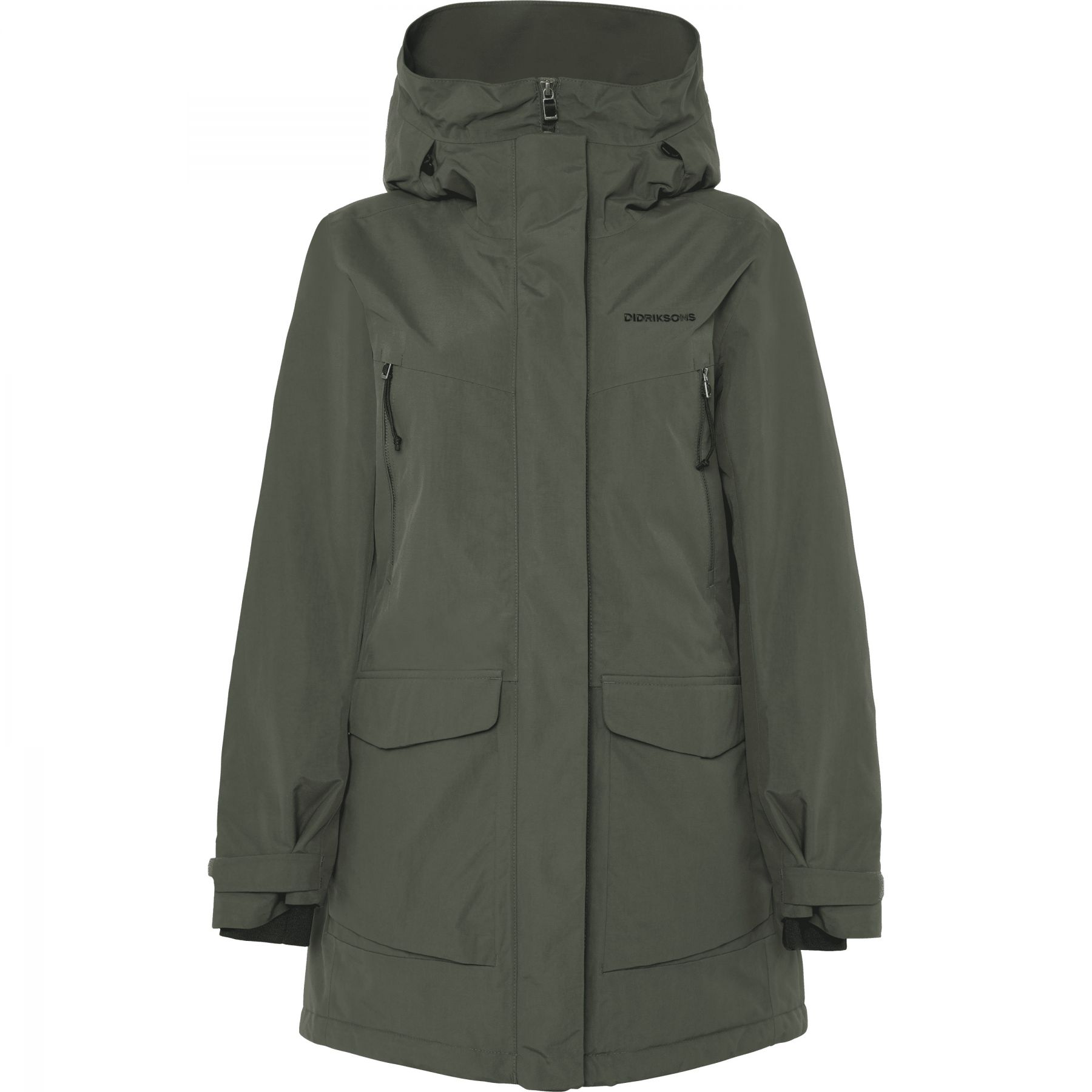 Didriksons Felia, parka, dame, mørkegrøn