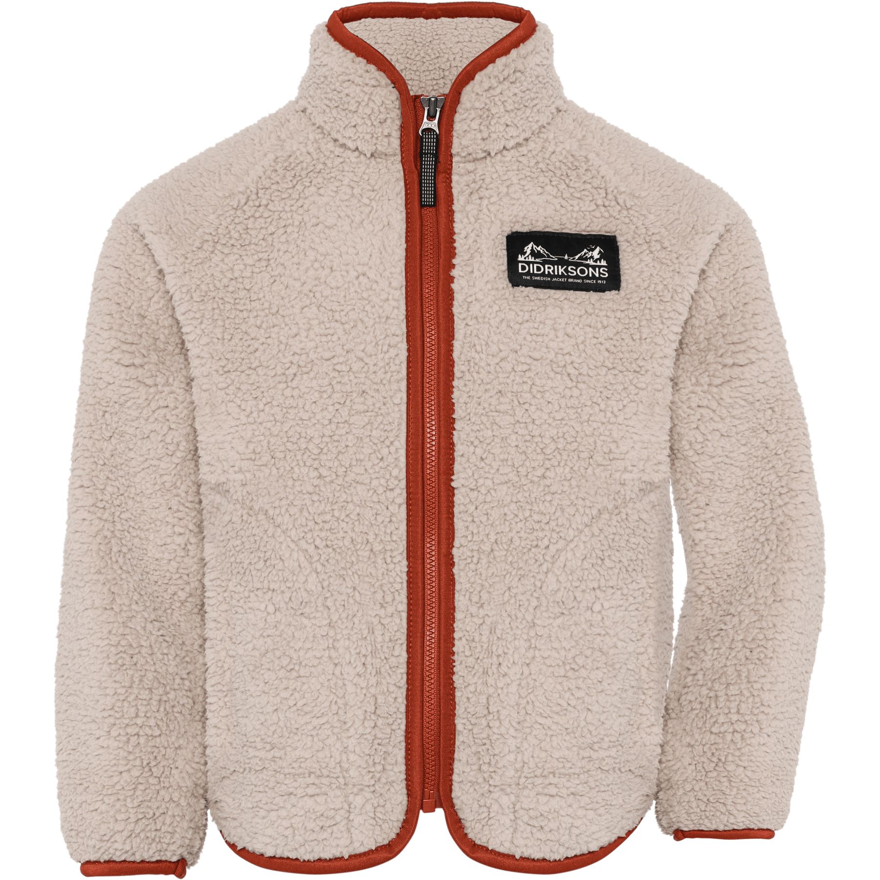 Didriksons Gibbs 2, fleecejakke, børn, beige