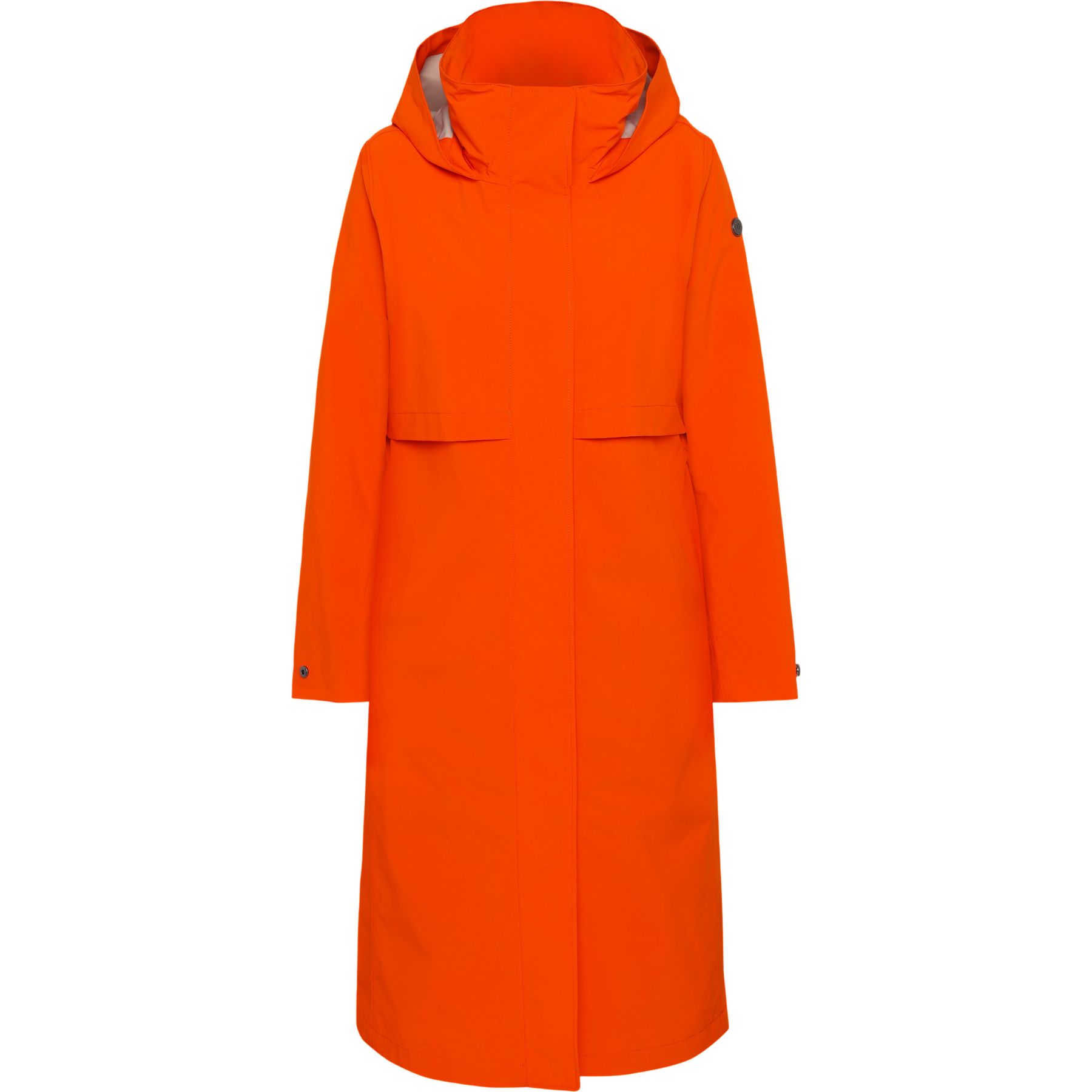 Didriksons Isolde, regnfrakke, dame, tangerine red