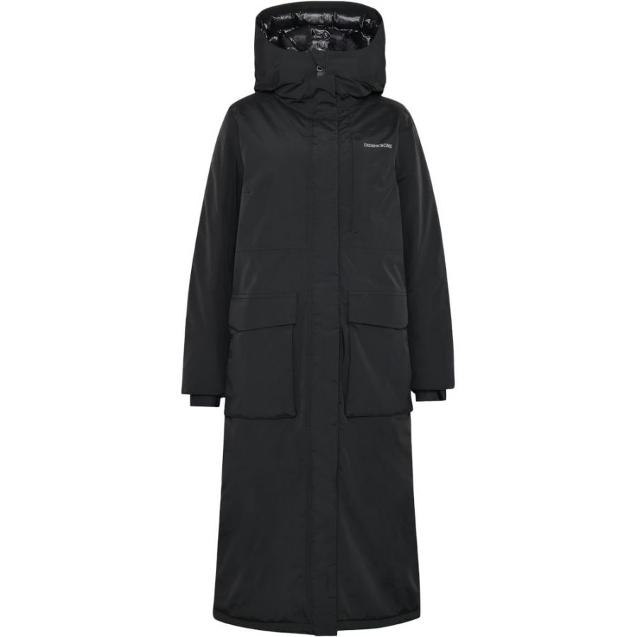 Didriksons Leya, parka, dame, sort