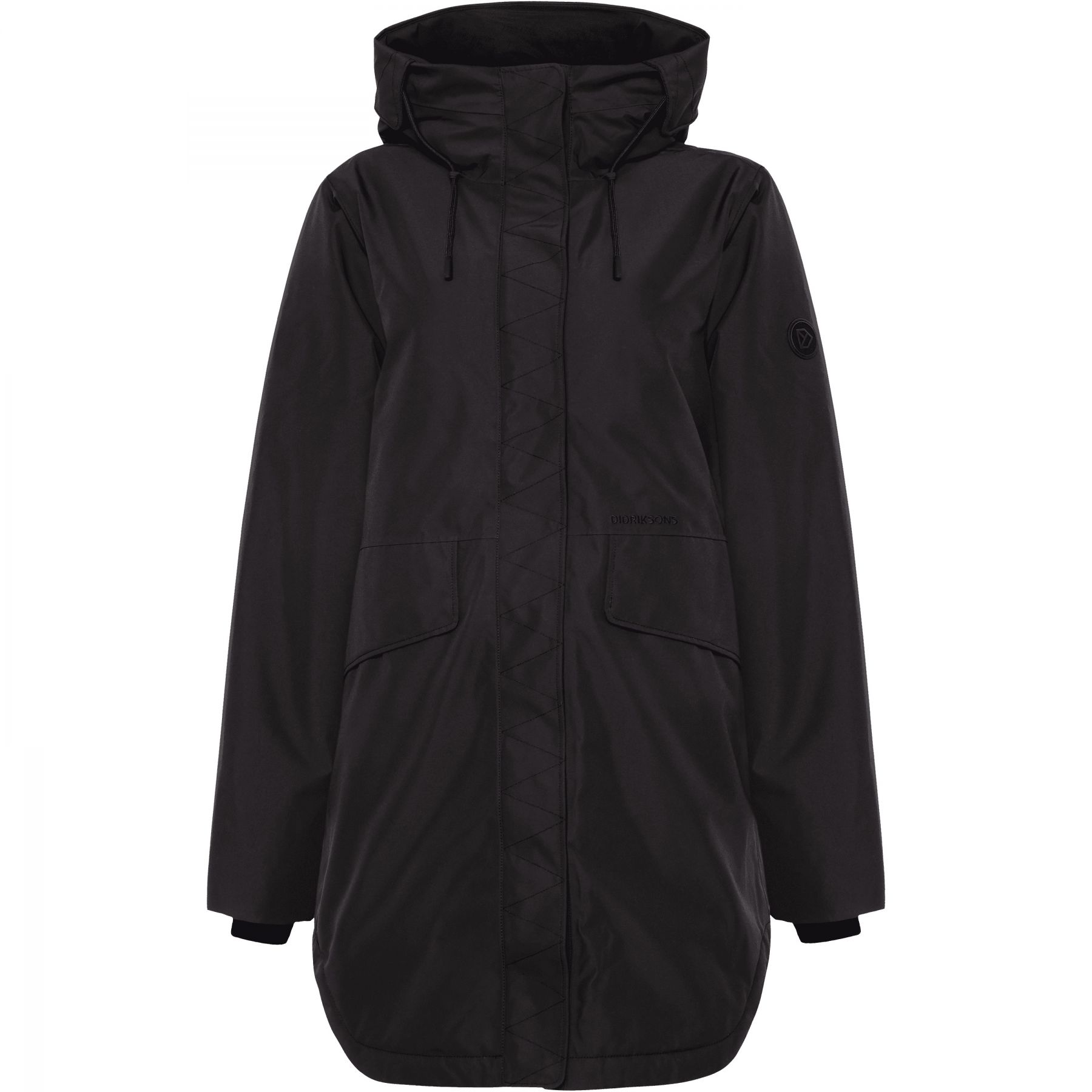 Didriksons Lilian, parka, dame, sort
