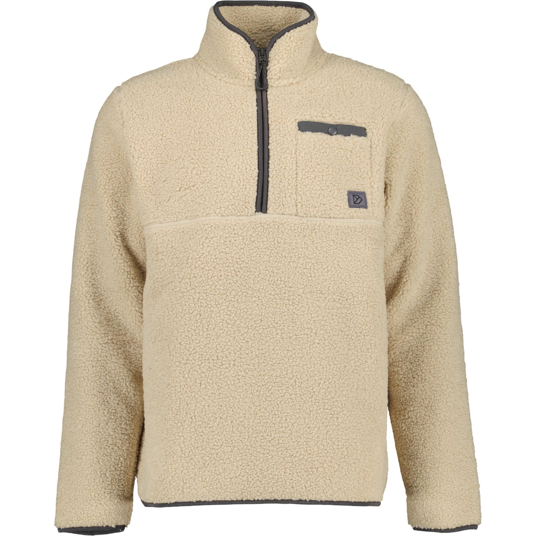 Didriksons Phoenix - Herre Fleecetrøje - Beige - L