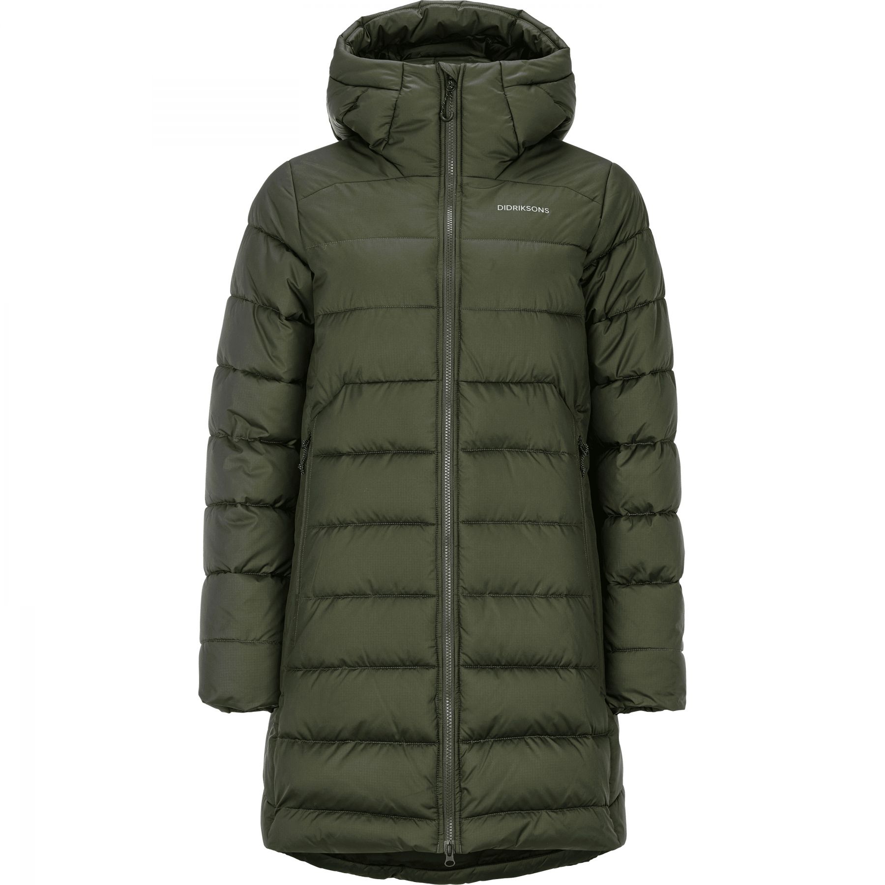 Didriksons Tejla, parka, dame, mørkegrøn